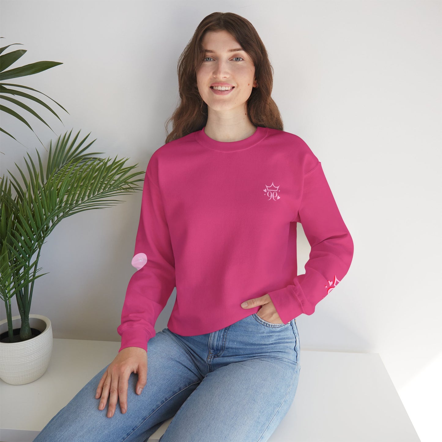 HEARTCROWN | Ultra-Soft Comfort Fit™ Crewneck Sweatshirt