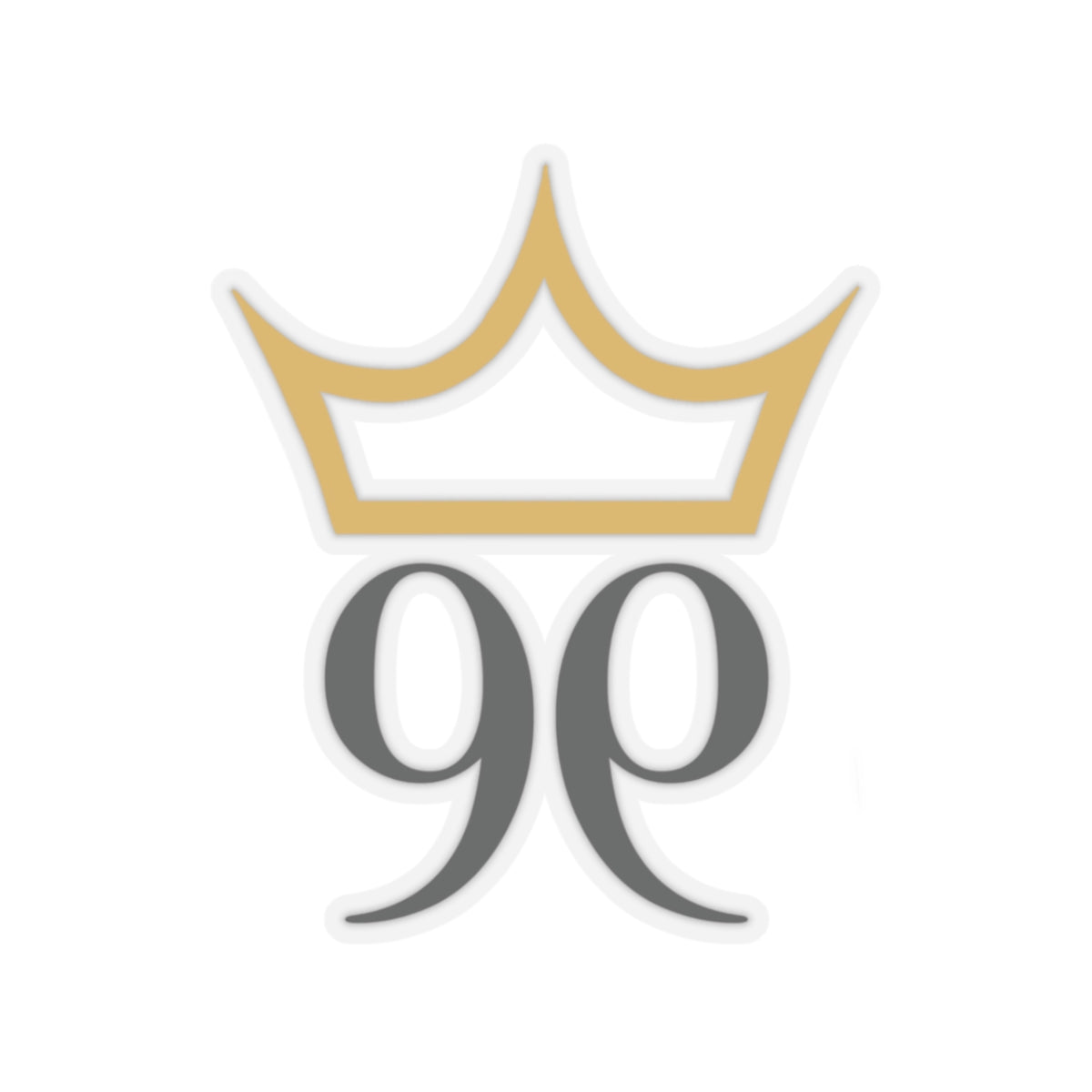 OG | Crown Logo by Kiss-Cut™ Stickers