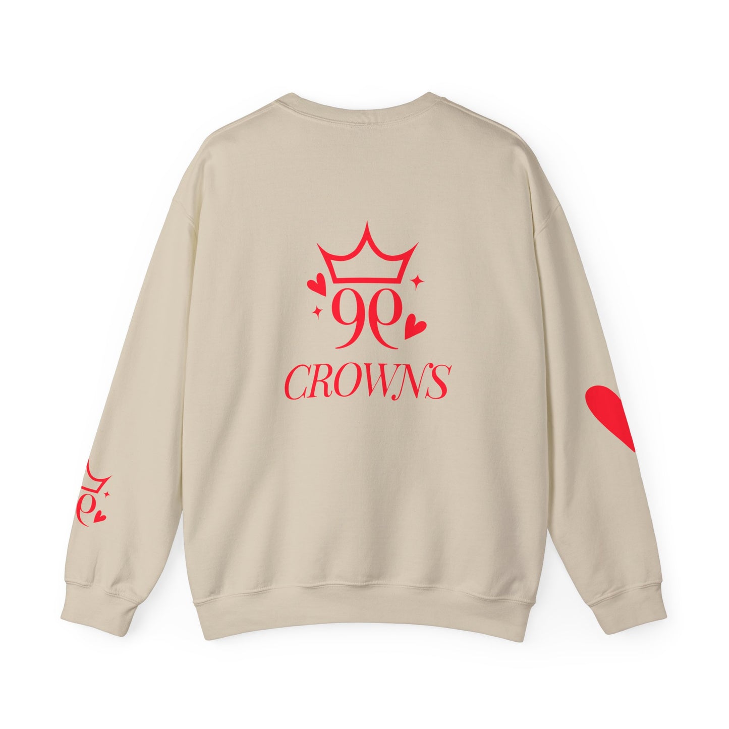 HEARTCROWN | Ultra-Soft Comfort Fit™ Crewneck Sweatshirt