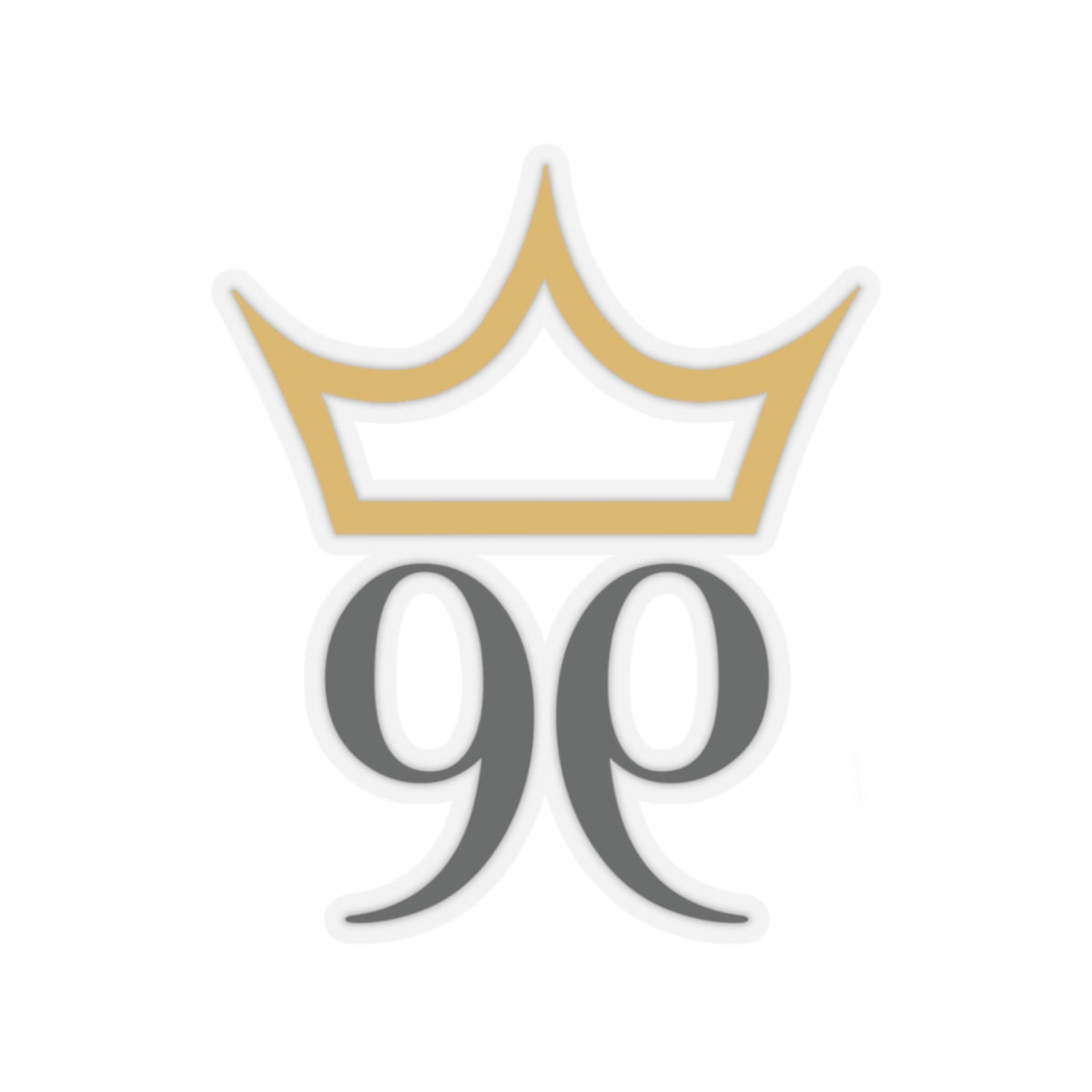 OG | Crown Logo by Kiss-Cut™ Stickers