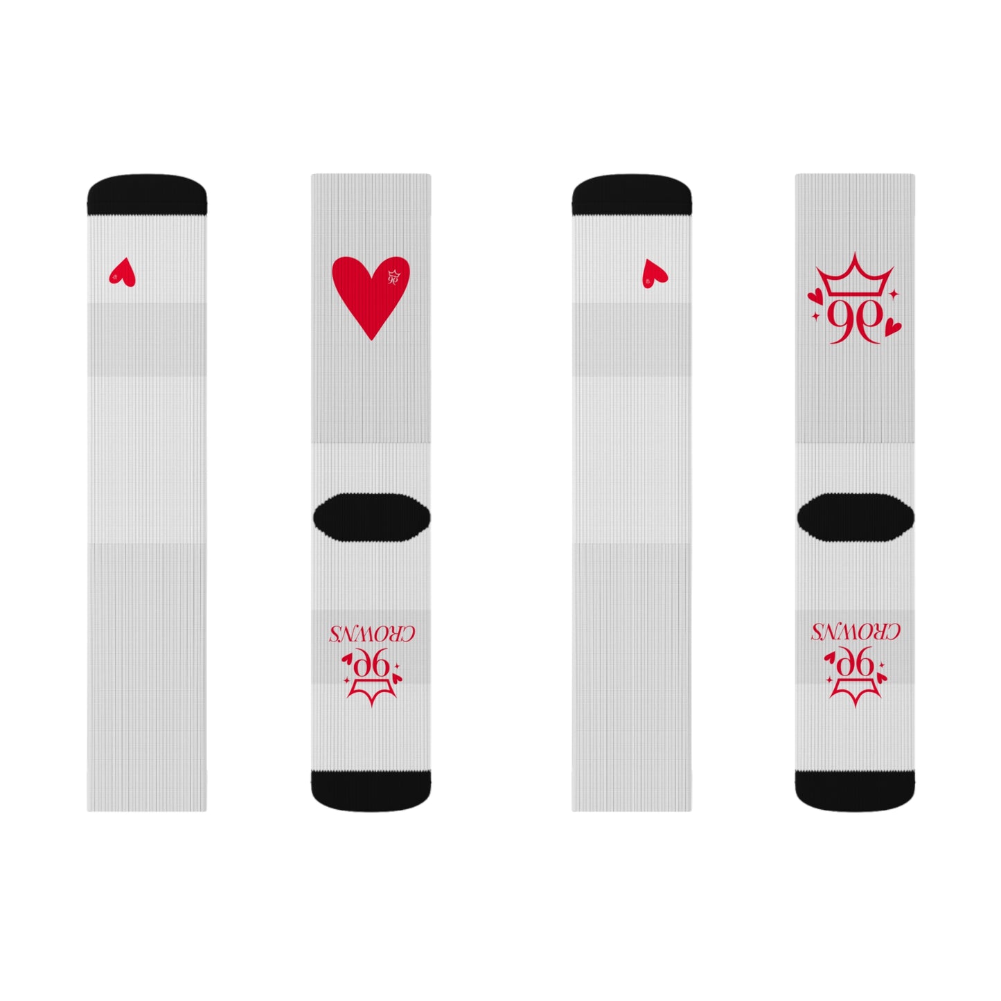 HEARTCROWN | Custom Cozy Socks