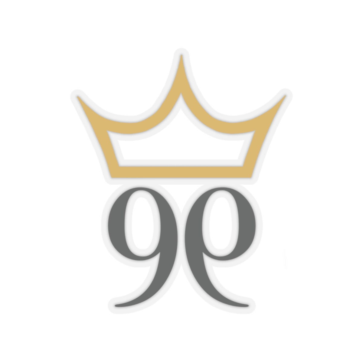OG | Crown Logo by Kiss-Cut™ Stickers