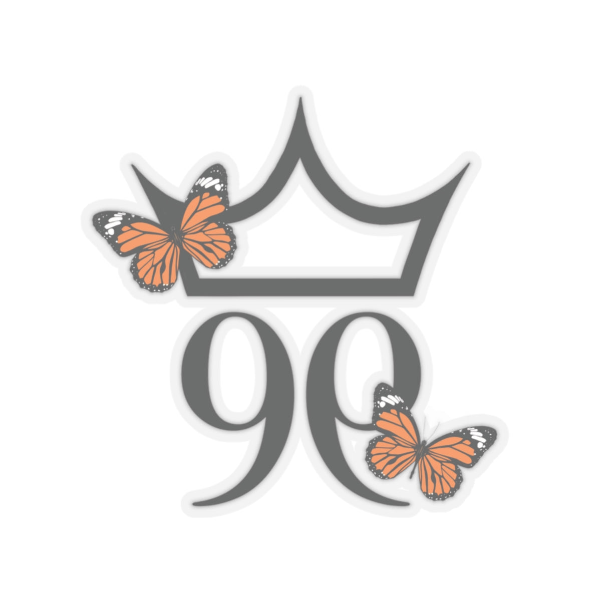 MONARCH | Logo by Kiss-Cut™ Stickers