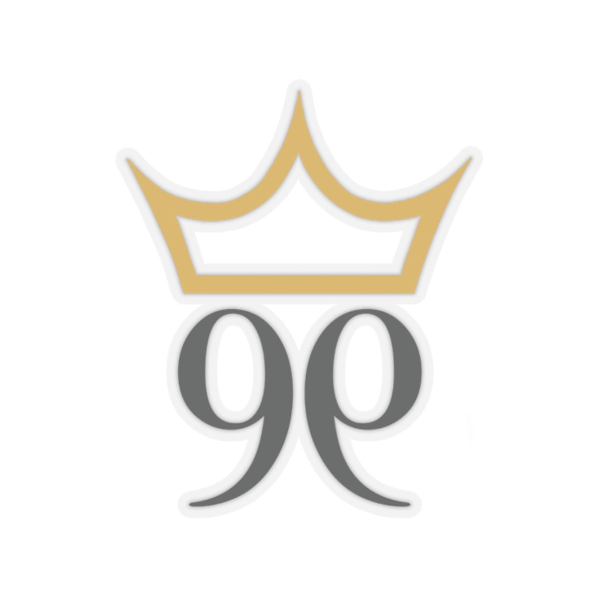 OG | Crown Logo by Kiss-Cut™ Stickers