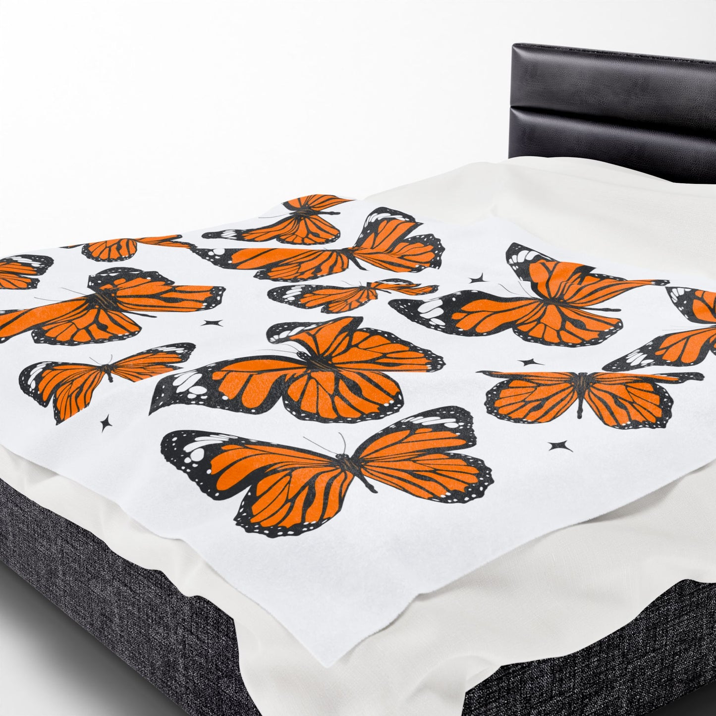 MONARCH | Plush Velveteen Blanket