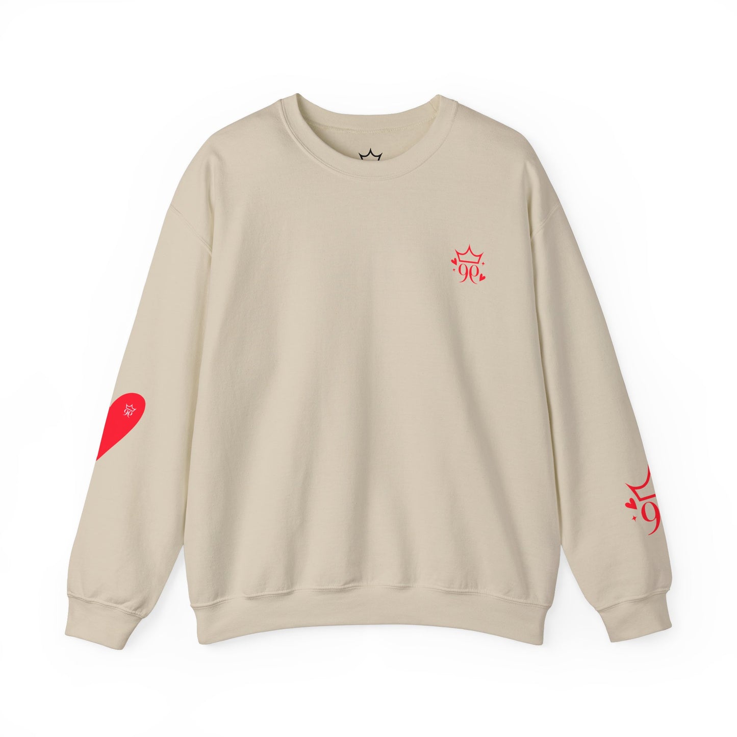 HEARTCROWN | Ultra-Soft Comfort Fit™ Crewneck Sweatshirt