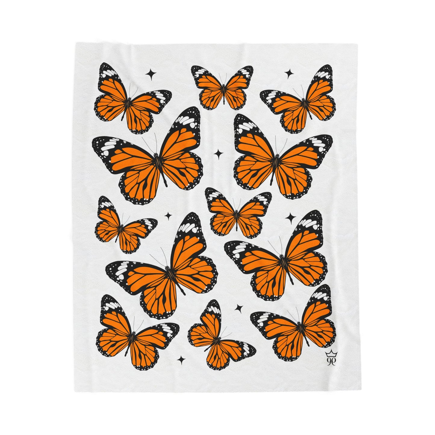 MONARCH | Plush Velveteen Blanket