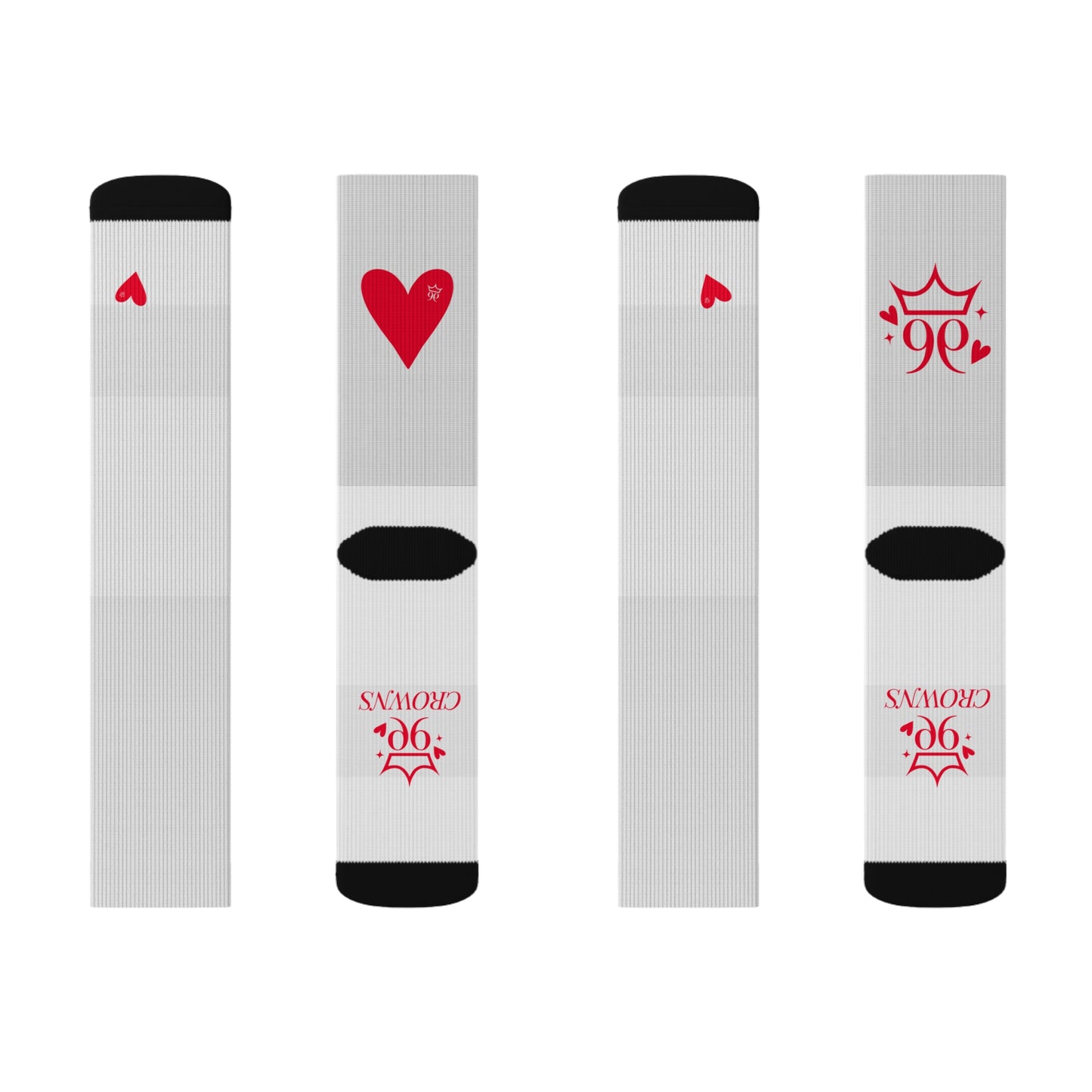 HEARTCROWN | Custom Cozy Socks