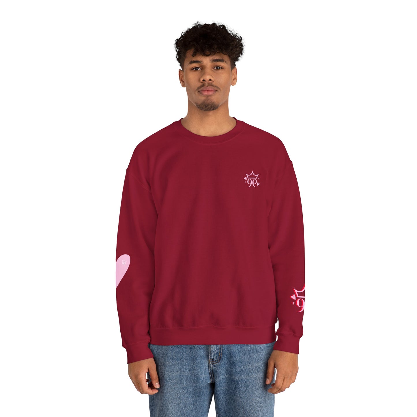 HEARTCROWN | Ultra-Soft Comfort Fit™ Crewneck Sweatshirt