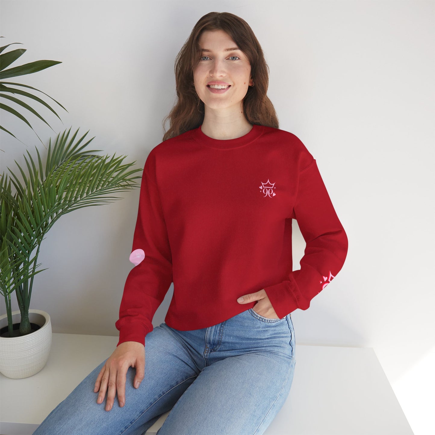 HEARTCROWN | Ultra-Soft Comfort Fit™ Crewneck Sweatshirt