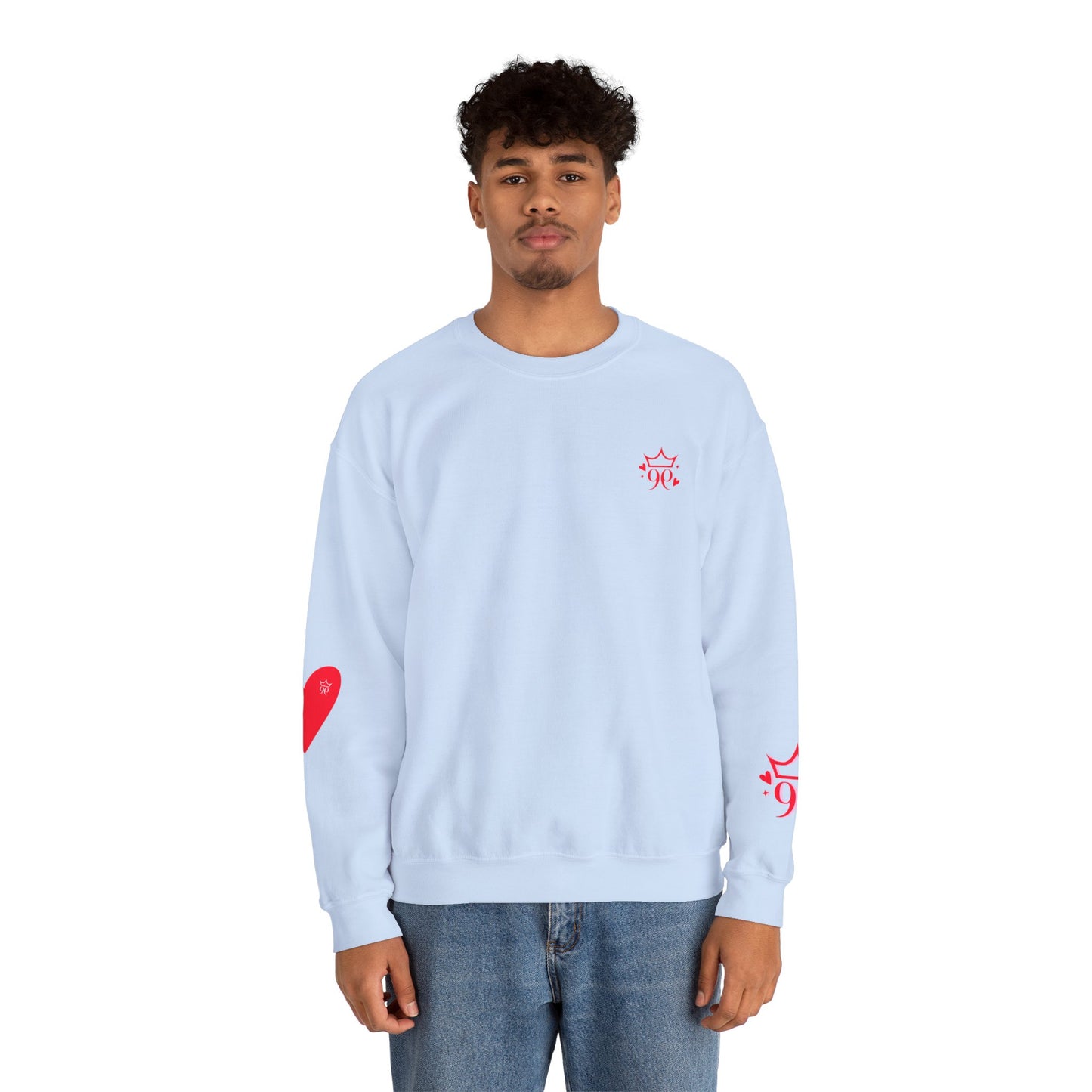 HEARTCROWN | Ultra-Soft Comfort Fit™ Crewneck Sweatshirt