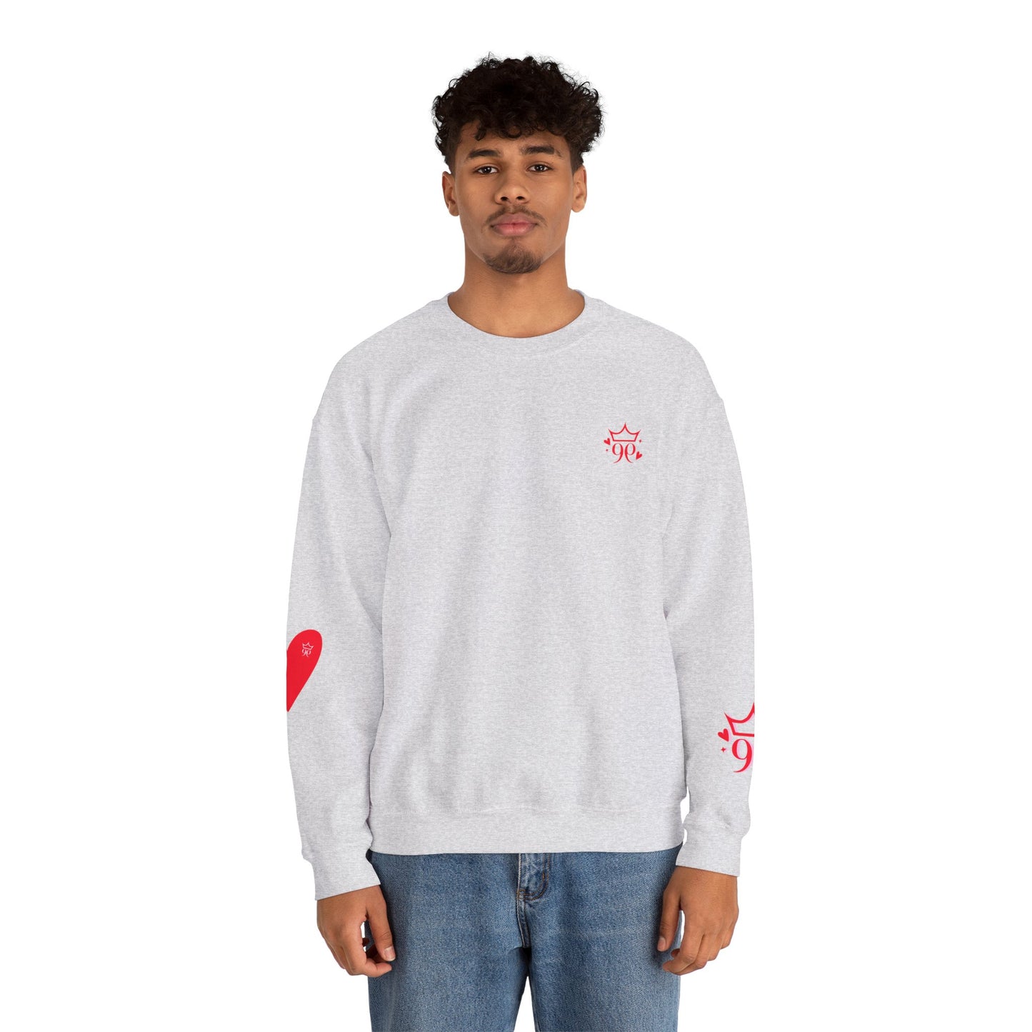 HEARTCROWN | Ultra-Soft Comfort Fit™ Crewneck Sweatshirt
