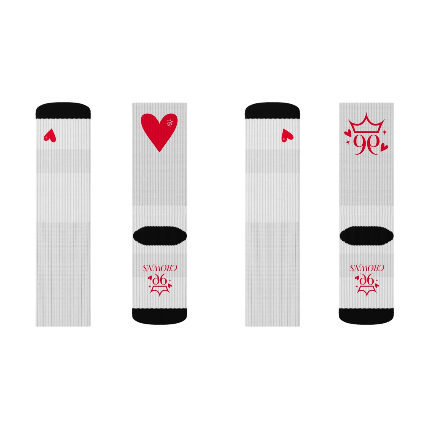 HEARTCROWN | Custom Cozy Socks